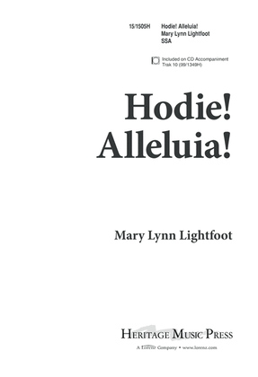 Book cover for Hodie! Alleluia!