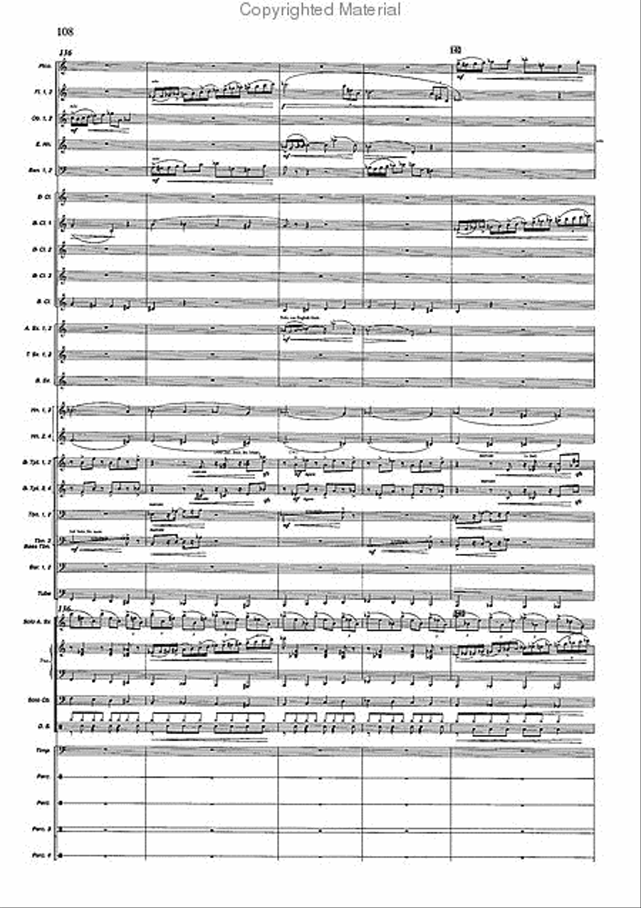 Concertango Concert Band scores gallery preview page 109