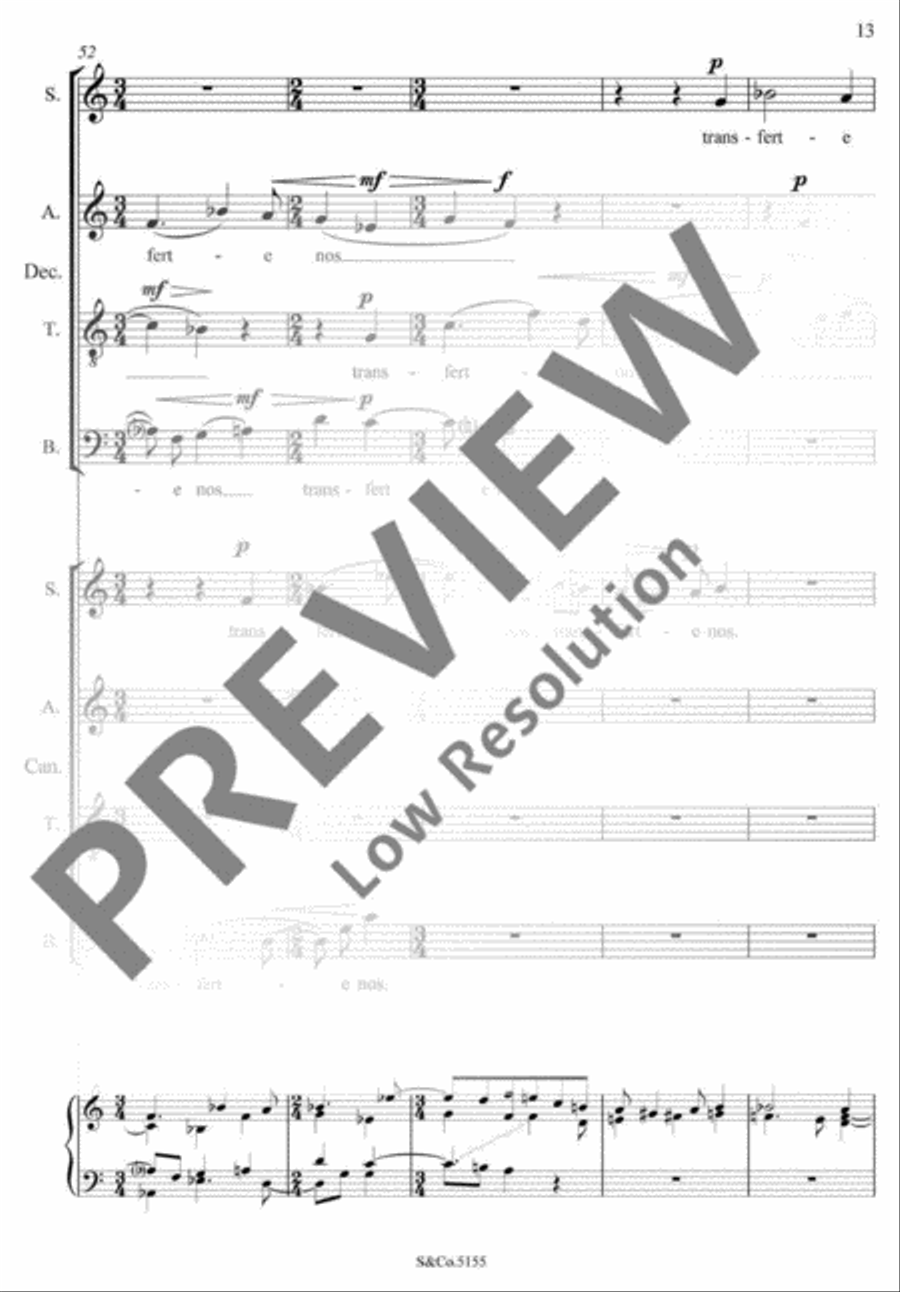 Plebs angelica A Cappella scores gallery preview page 16