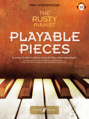 Book cover for The Rusty Pianist -- Playable Pieces