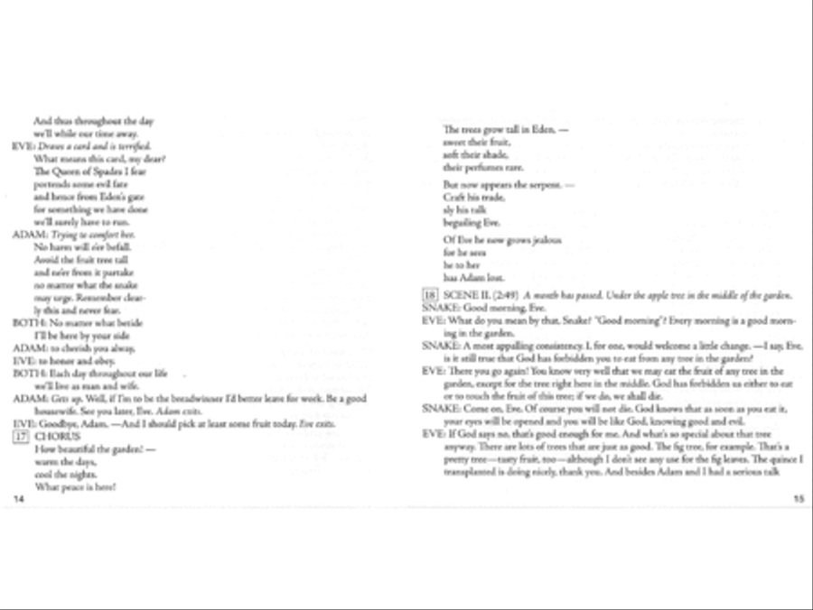 Daniel Pinkham: Two One-Act Operas CD scores gallery preview page 9