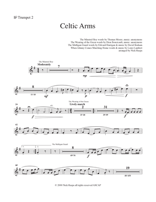Book cover for Celtic Arms - B Flat Trumpet 2 part