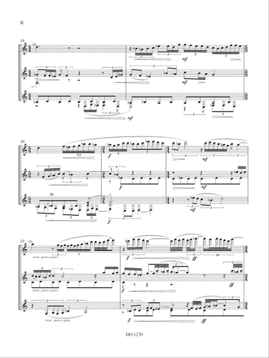 Kyrie Guitar Ensemble scores gallery preview page 6