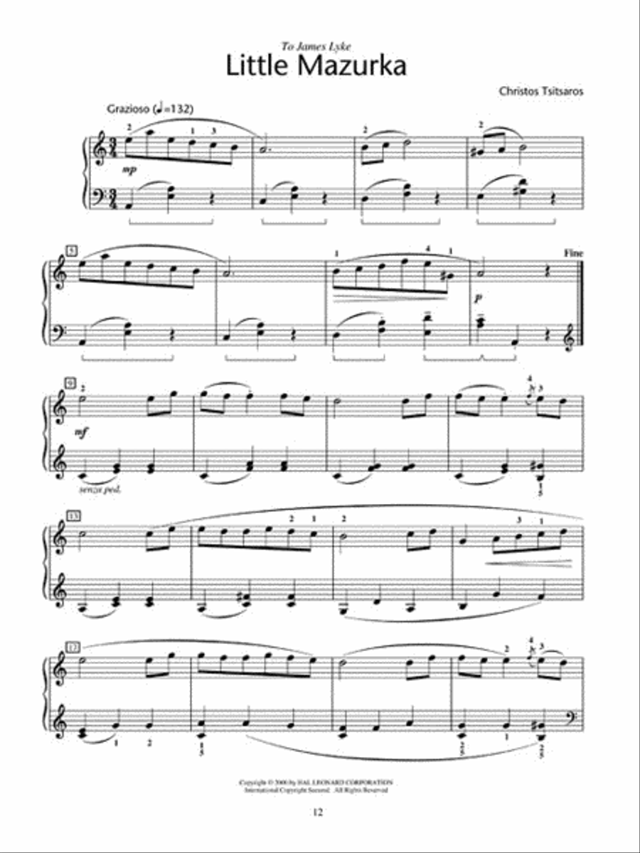 Dances from Around the World Piano Method scores gallery preview page 5