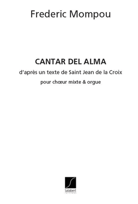Cantar Del Alma Choeur (5Vx-Mx) Et Orgue