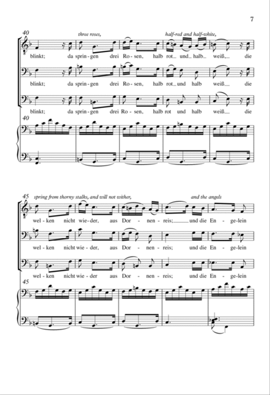 Der Müller und der Bach TTBB scores gallery preview page 5