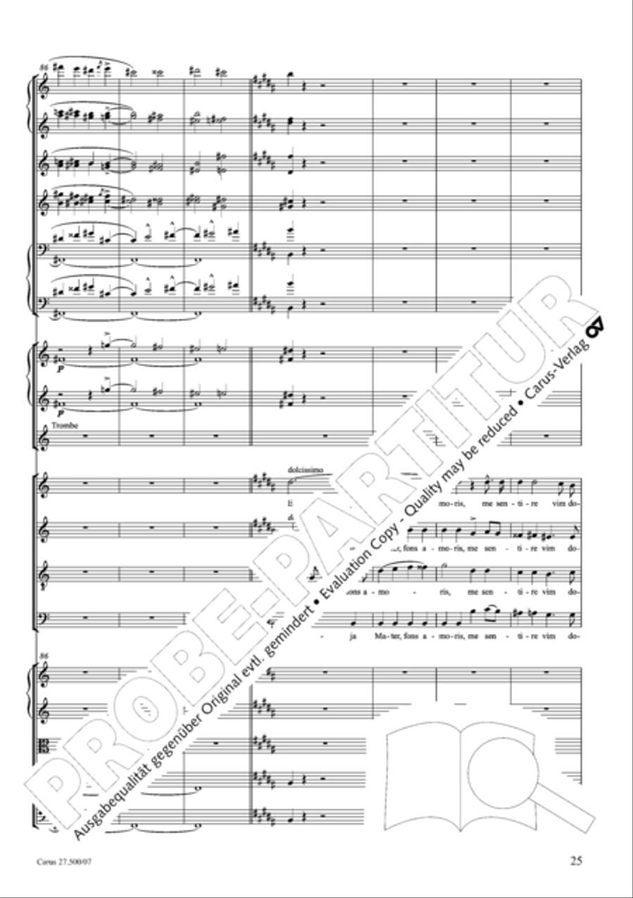 Quattro pezzi sacri Orchestra scores gallery preview page 26