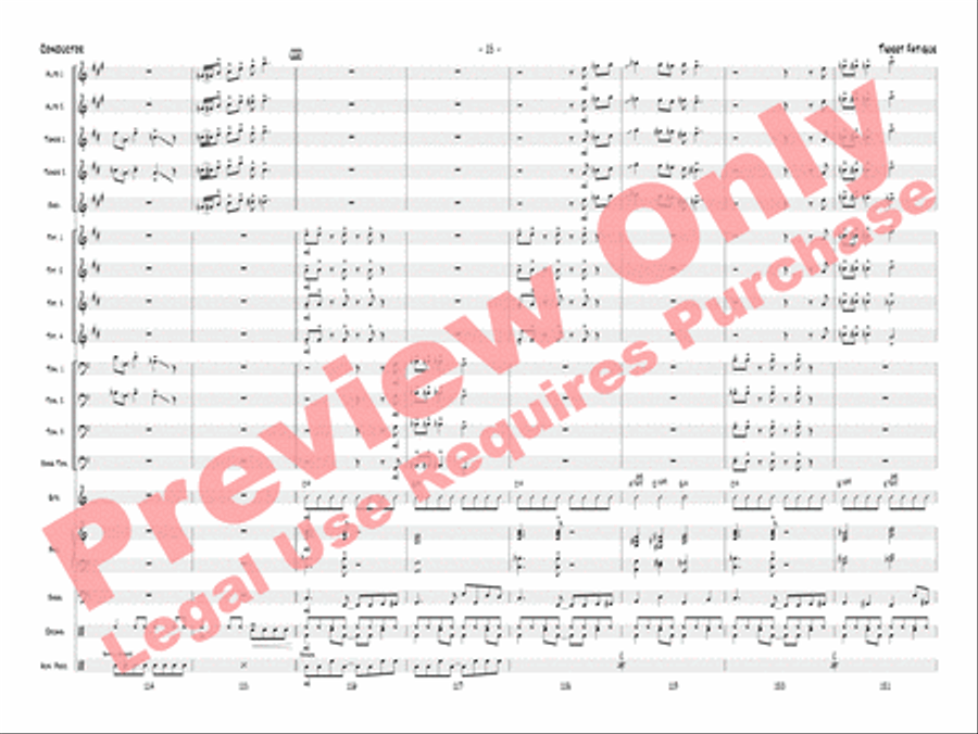 Tweet Fatigue Tweet Fatigue Jazz Ensemble scores gallery preview page 38