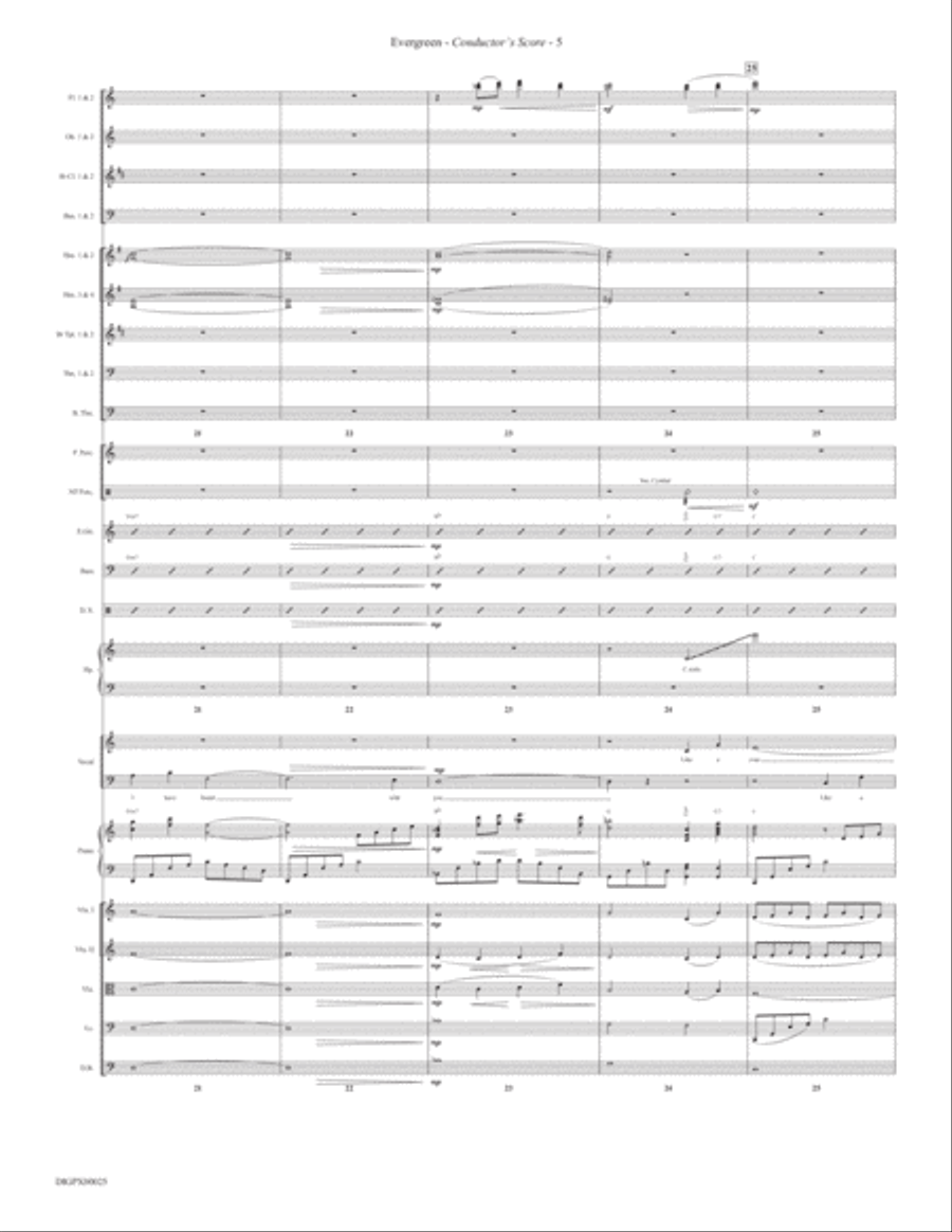 Evergreen (Love Theme from A Star Is Born): Score Score scores gallery preview page 5