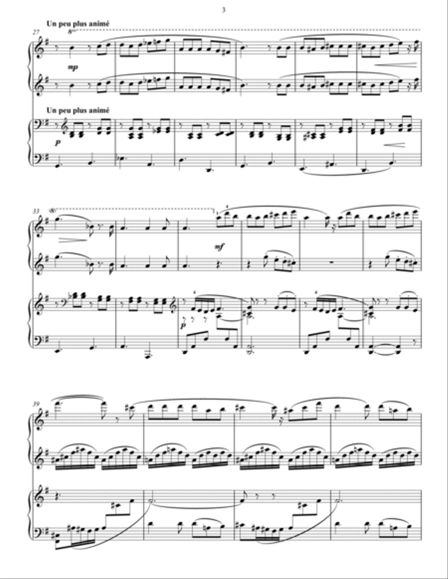 Flower Duet from Lakmé Score and Parts scores gallery preview page 3