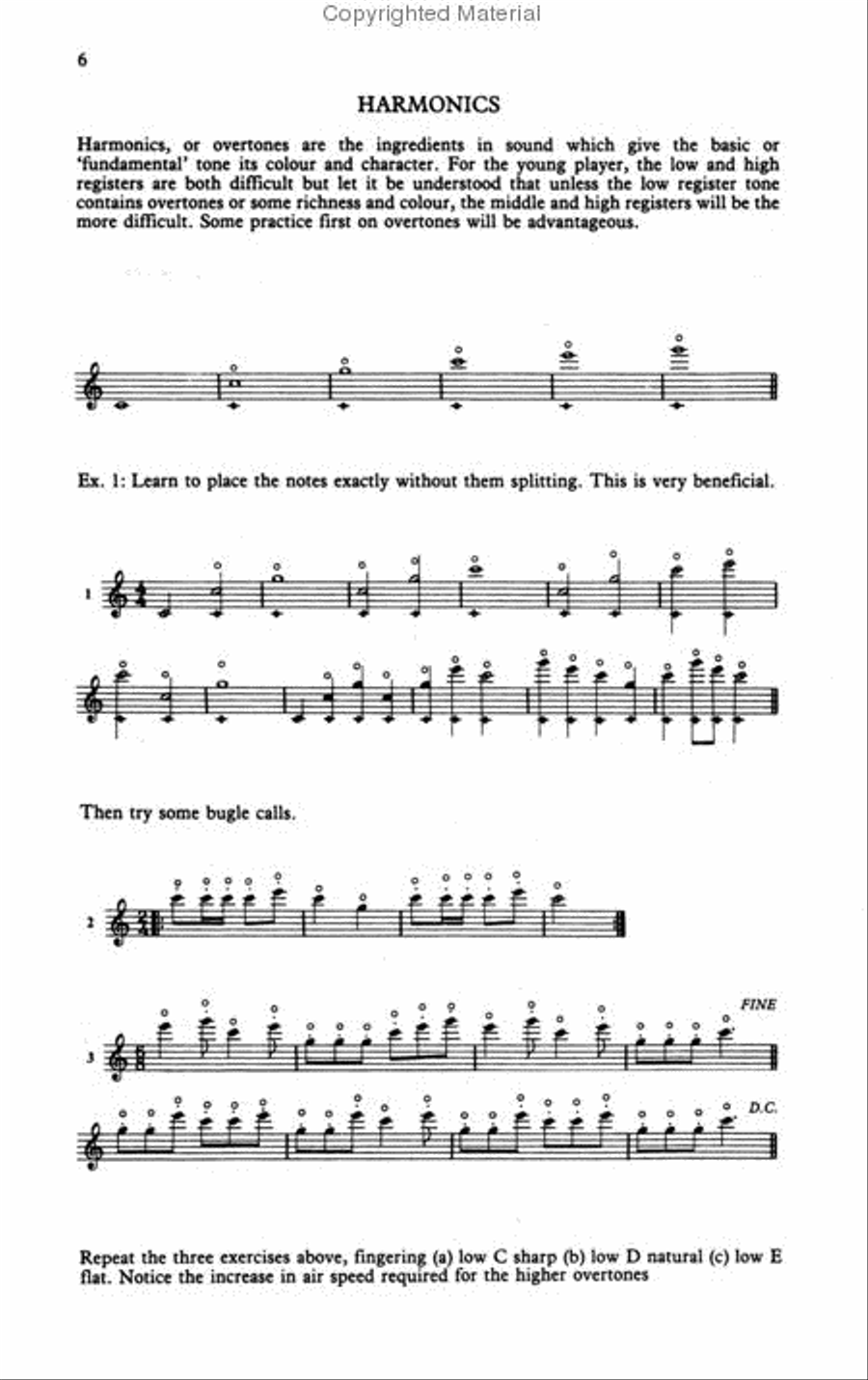 Trevor Wye Practice Book for the Flute Flute Solo scores gallery preview page 2