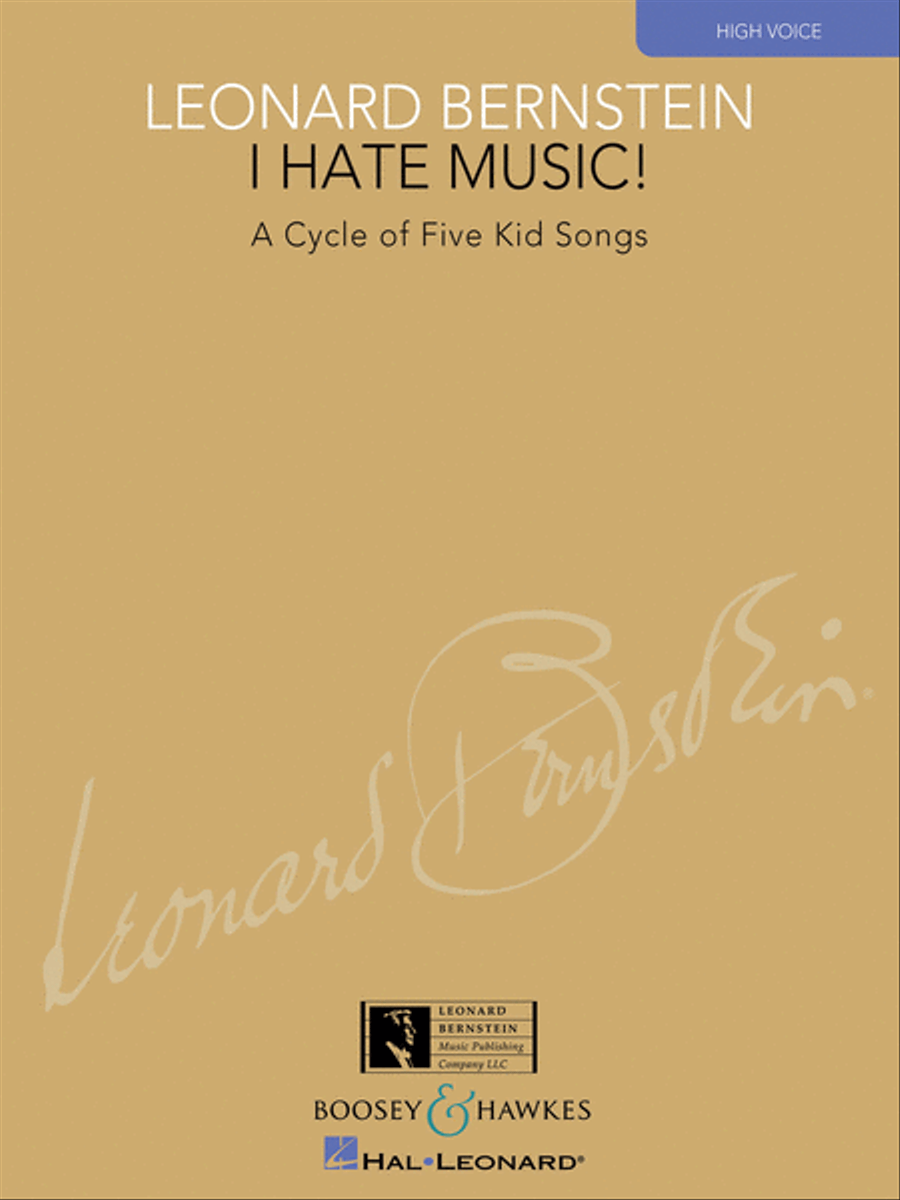I Hate Music! I Hate Music! High Voice scores gallery preview page 1