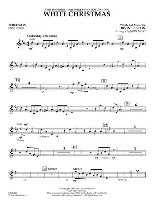 Book cover for White Christmas (from Holiday Inn) (arr. John Moss) - Percussion