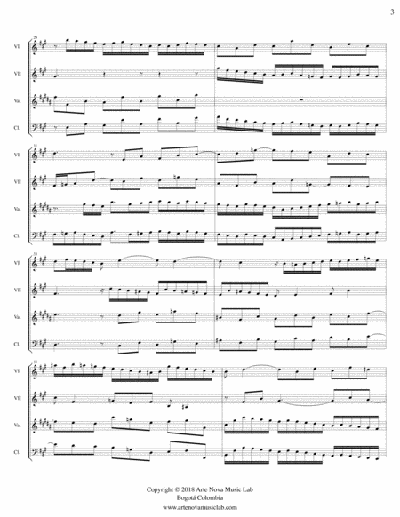 Fugue No. 19 in A Major BWV 864 - Woodwinds Quartet image number null