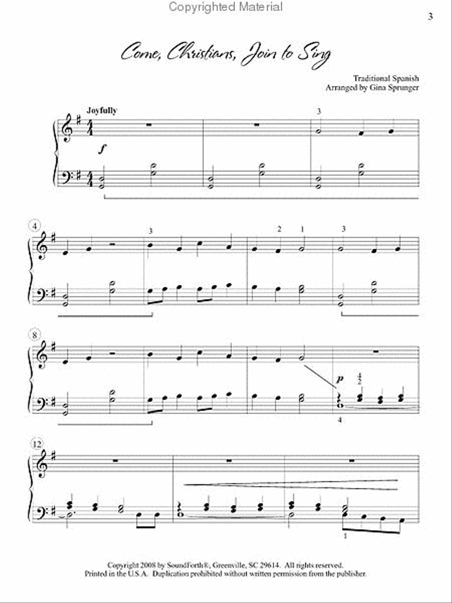 Bless the Lord Piano Solo scores gallery preview page 2