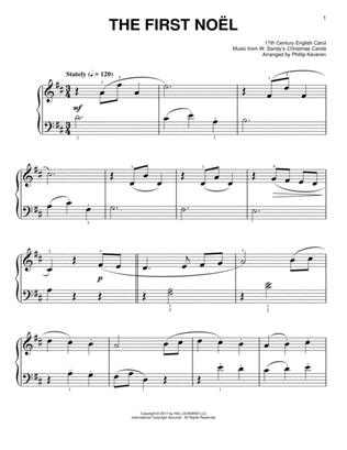 The First Noel [Classical version] (arr. Phillip Keveren)