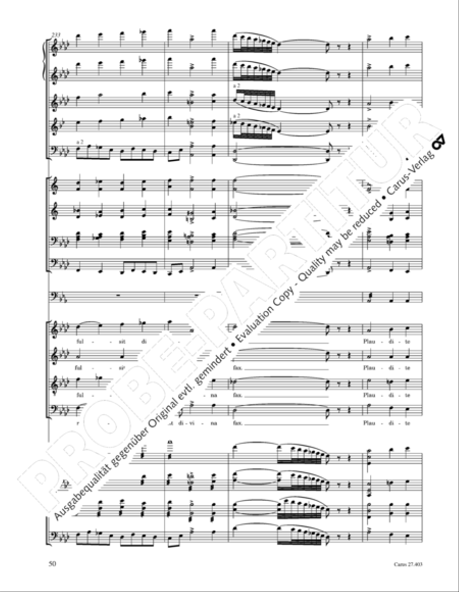 Mottetto per San Paolino Mottetto per San Paolino 4-Part scores gallery preview page 51