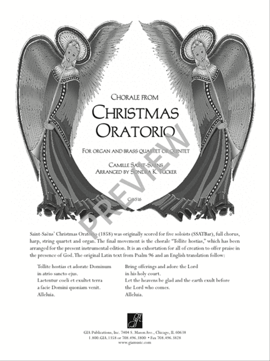 Chorale from "Christmas Oratorio" image number null