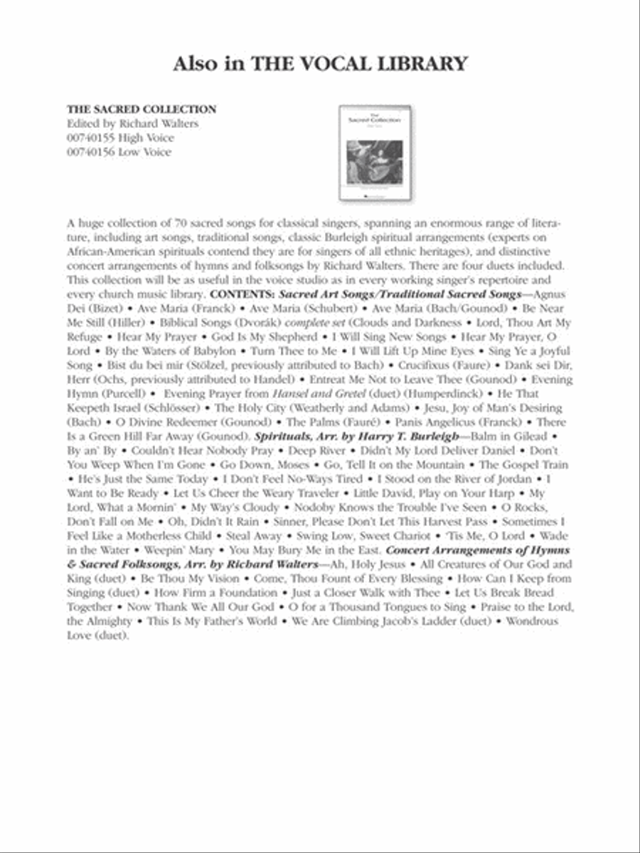 The Christmas Collection High Voice scores gallery preview page 9