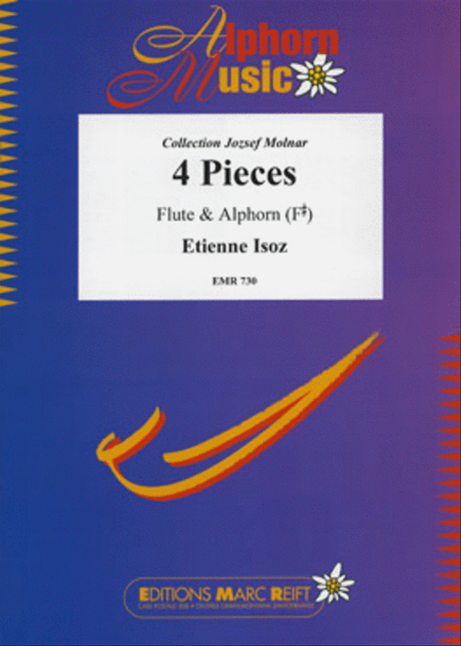 4 Pieces Flute scores gallery preview page 1