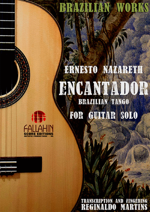 Book cover for ENCANTADOR - ERNESTO NAZARETH - FOR GUITAR SOLO
