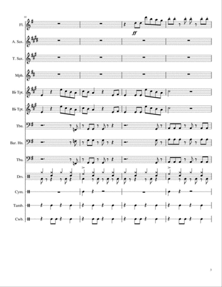 Shake It Off Large Ensemble scores gallery preview page 3