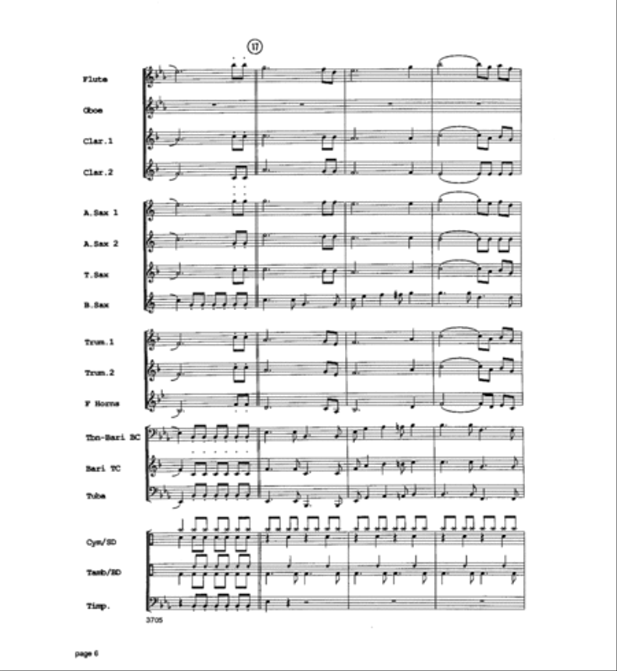 Joy To the World Joy To the World Concert Band scores gallery preview page 7