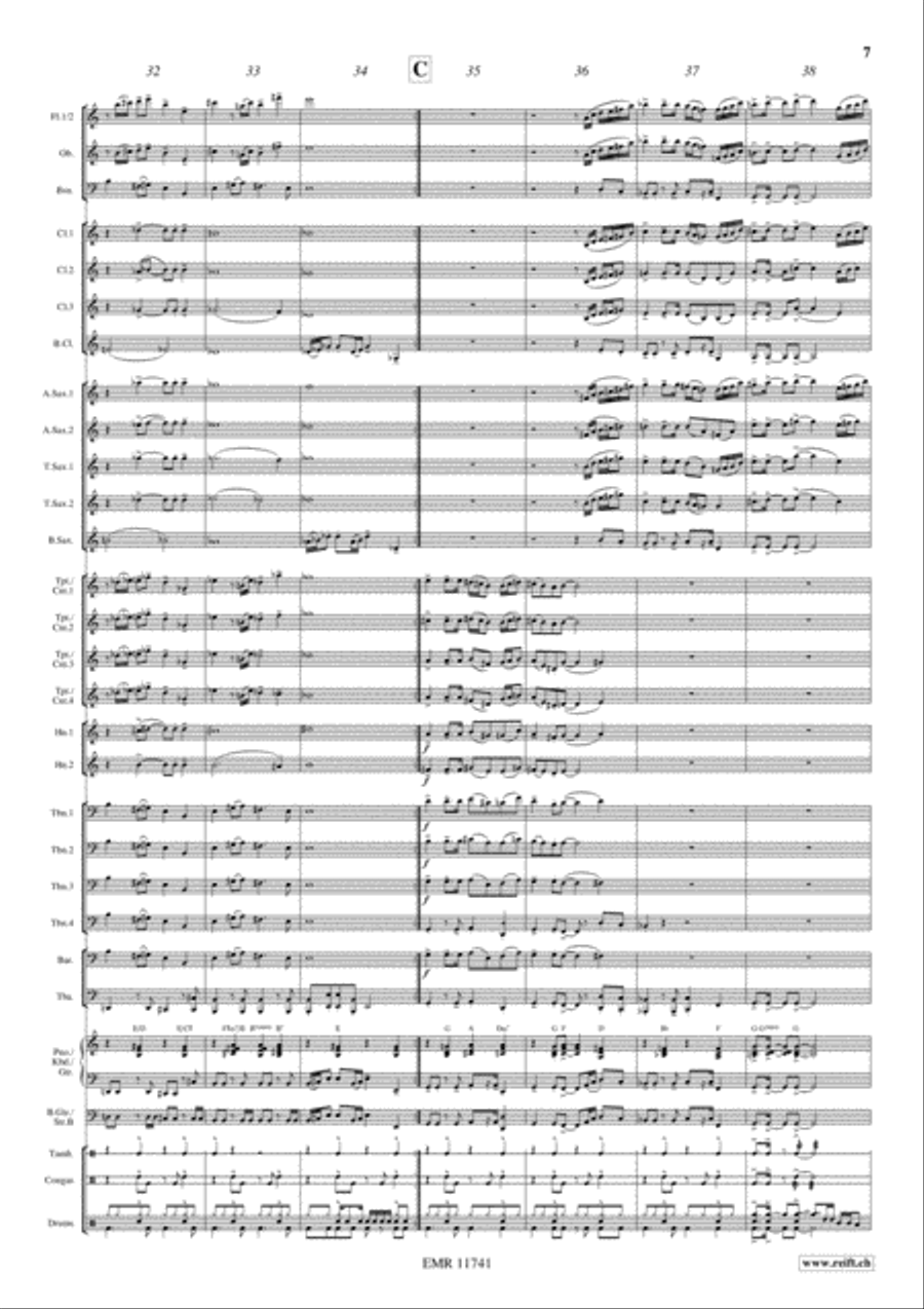 Dallas Concert Band scores gallery preview page 8