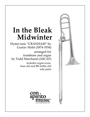 In the Bleak Midwinter - trombone and organ