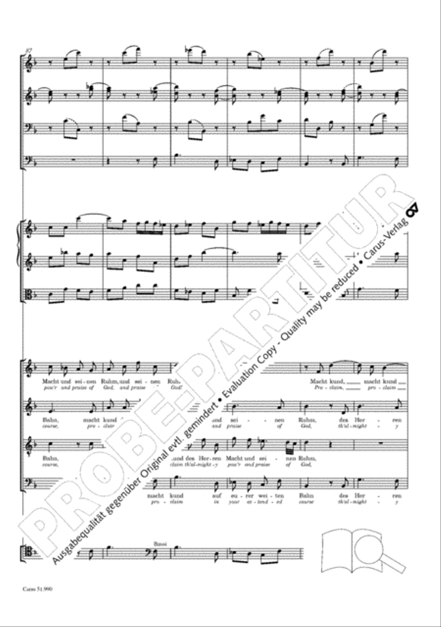 The Creation (Die Schopfung) 4-Part scores gallery preview page 269