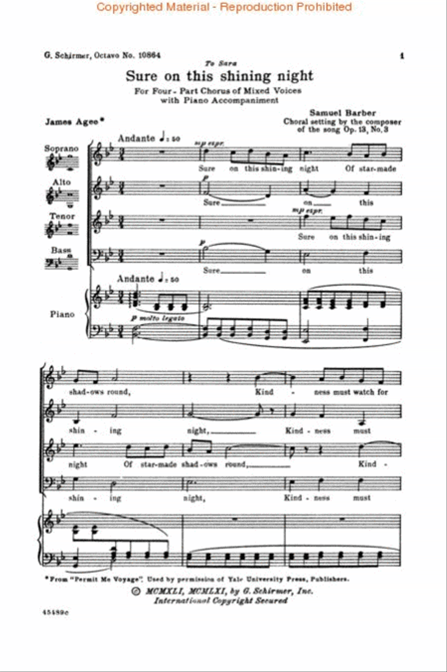 Five Centuries of Choral Music for Mixed Voices 4-Part scores gallery preview page 2