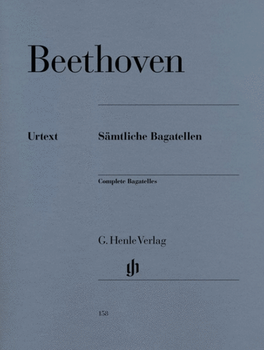 Beethoven - Complete Bagatelles For Piano