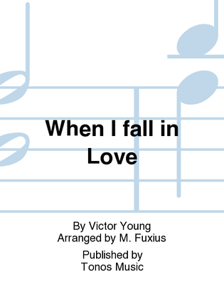 Book cover for When I fall in Love