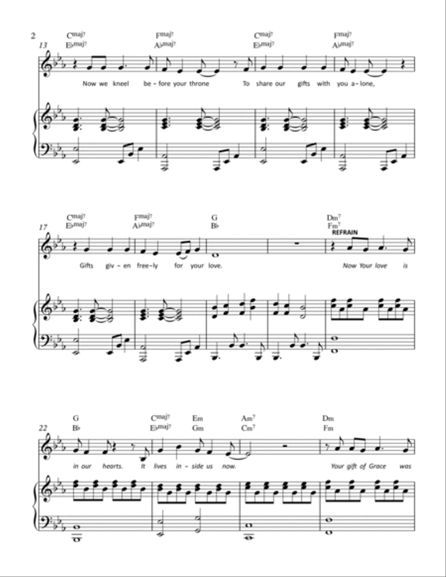 Freely Given - Freely Received Flute scores gallery preview page 2