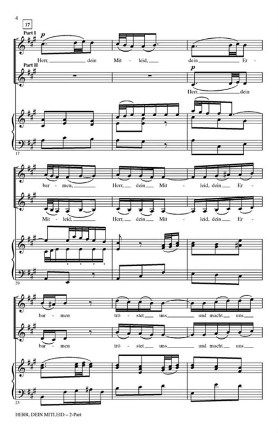 Herr, dein Mitleid 2-Part scores gallery preview page 3