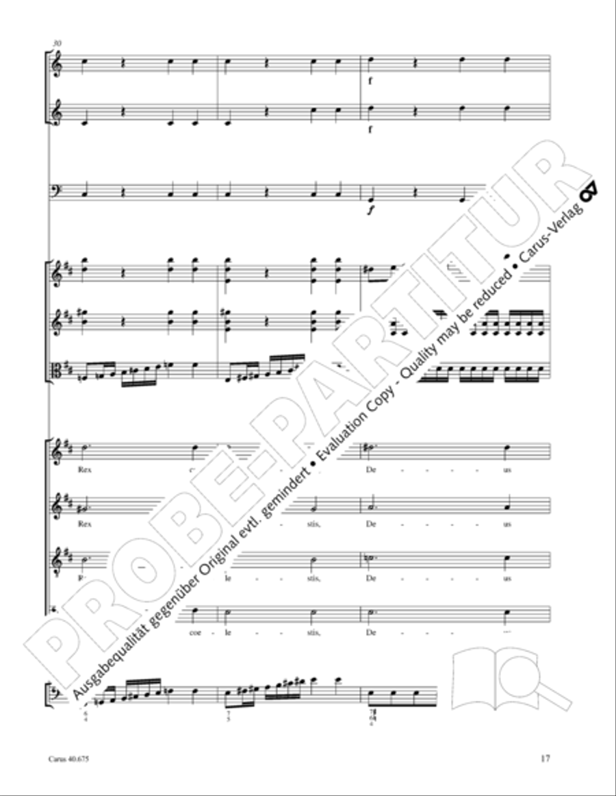Mass in G Major STB scores gallery preview page 30