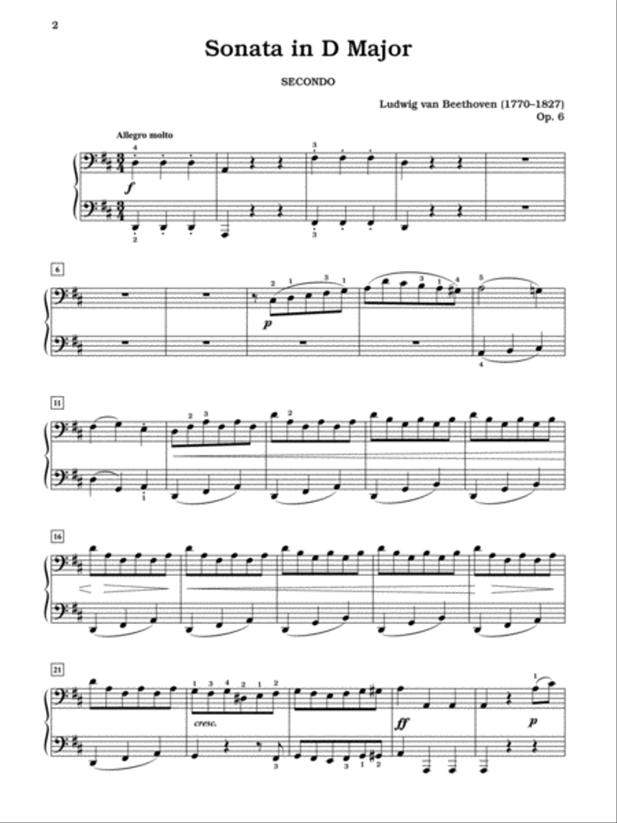 Masterwork Classics Duets, Level 8 Small Ensemble scores gallery preview page 3