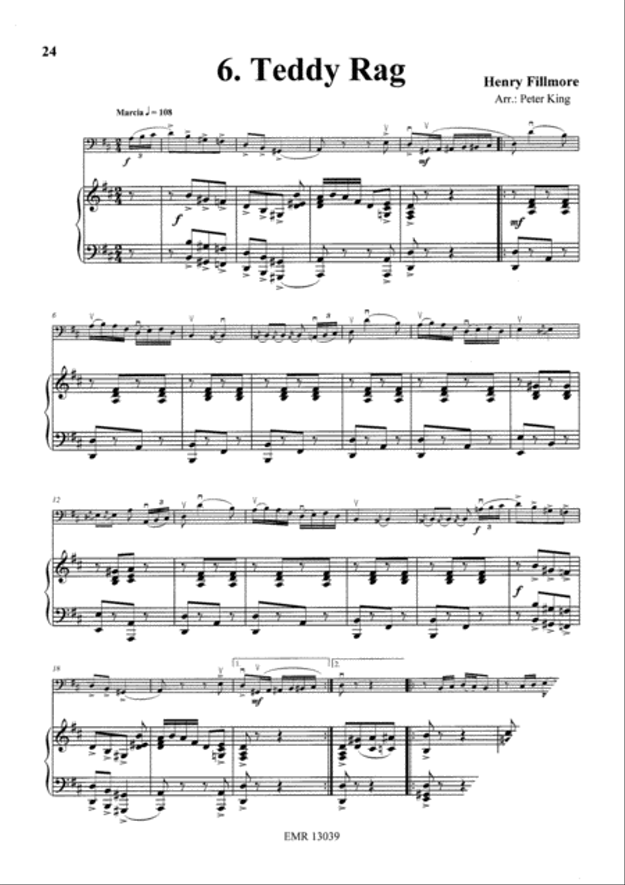 15 Rags 15 Rags Piano Accompaniment scores gallery preview page 8