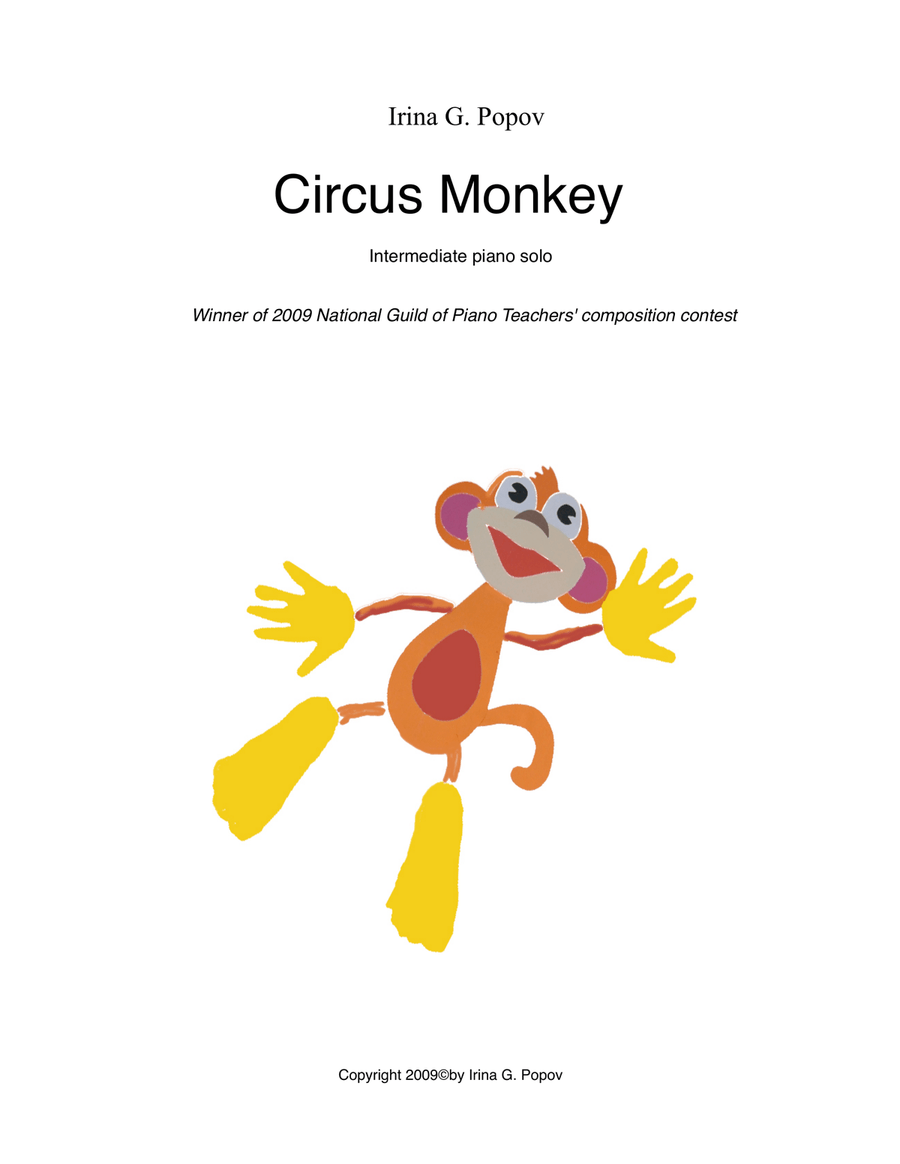 Circus Monkey Piano Solo scores gallery preview page 1