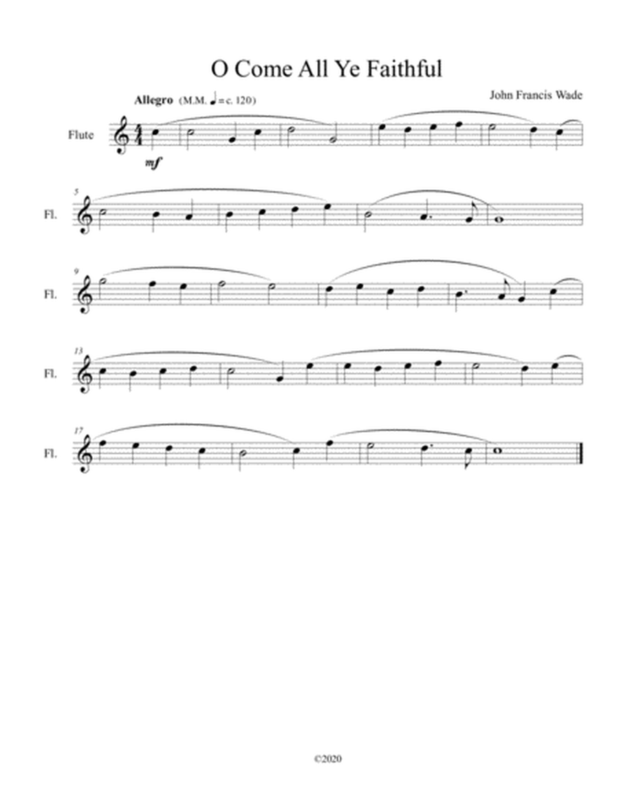 10 Christmas Solos For Flute Vol. 1