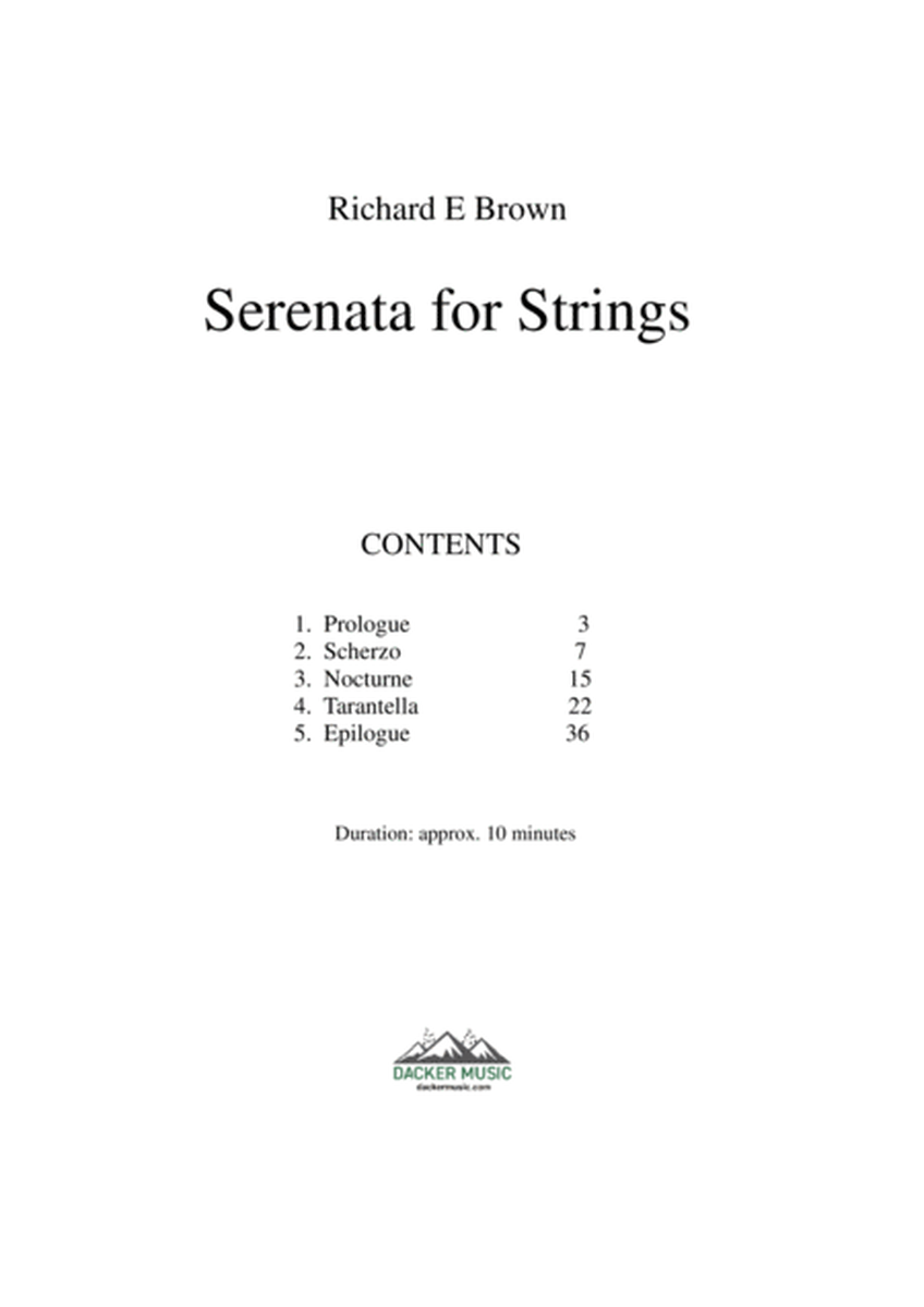Serenata for Strings image number null