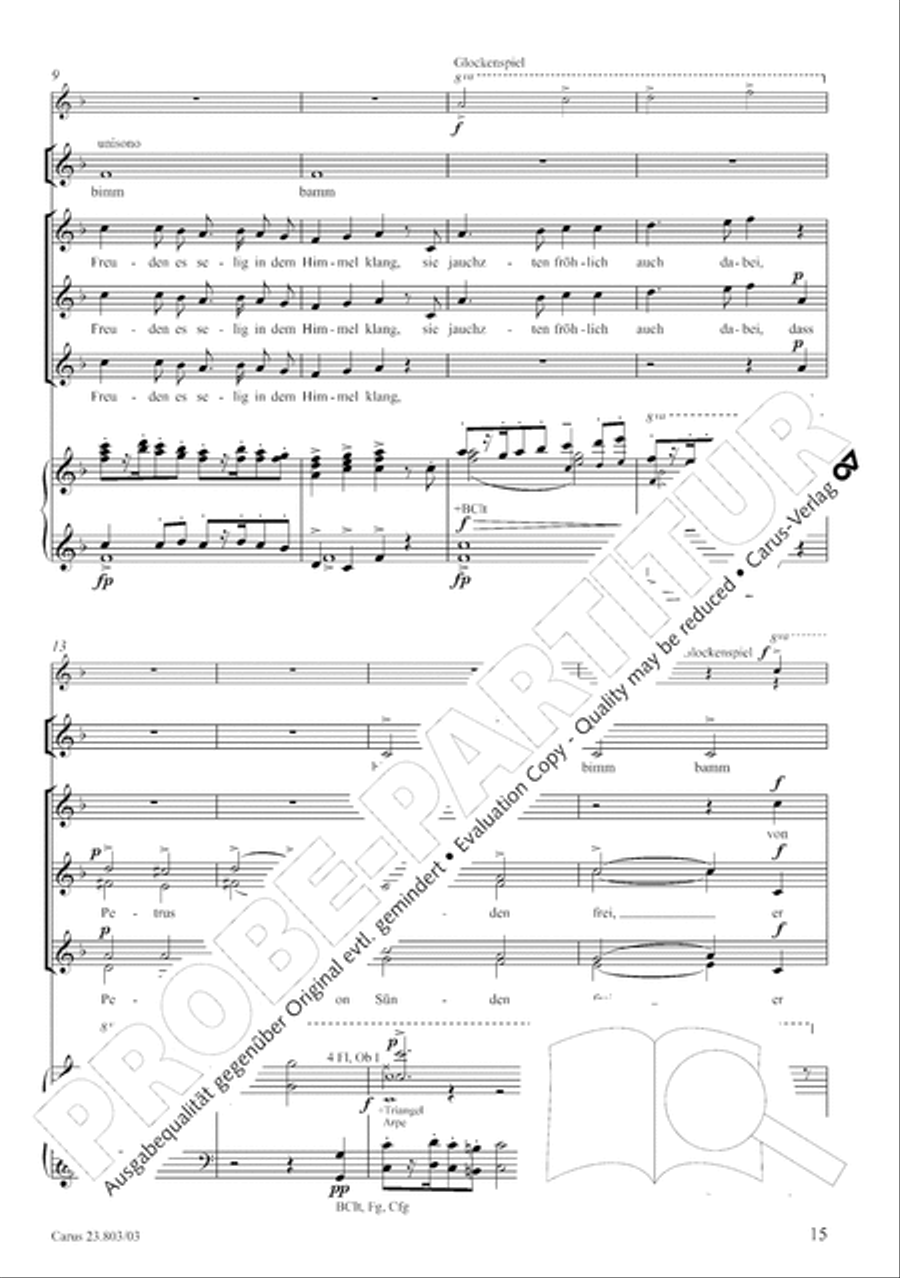 Symphony No. 3 Divisi scores gallery preview page 16