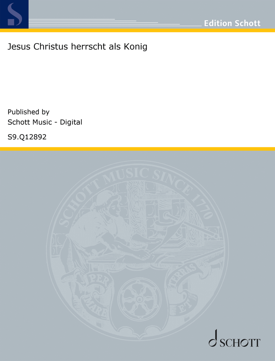 Jesus Christus herrscht als König