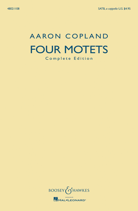 Book cover for Four Motets