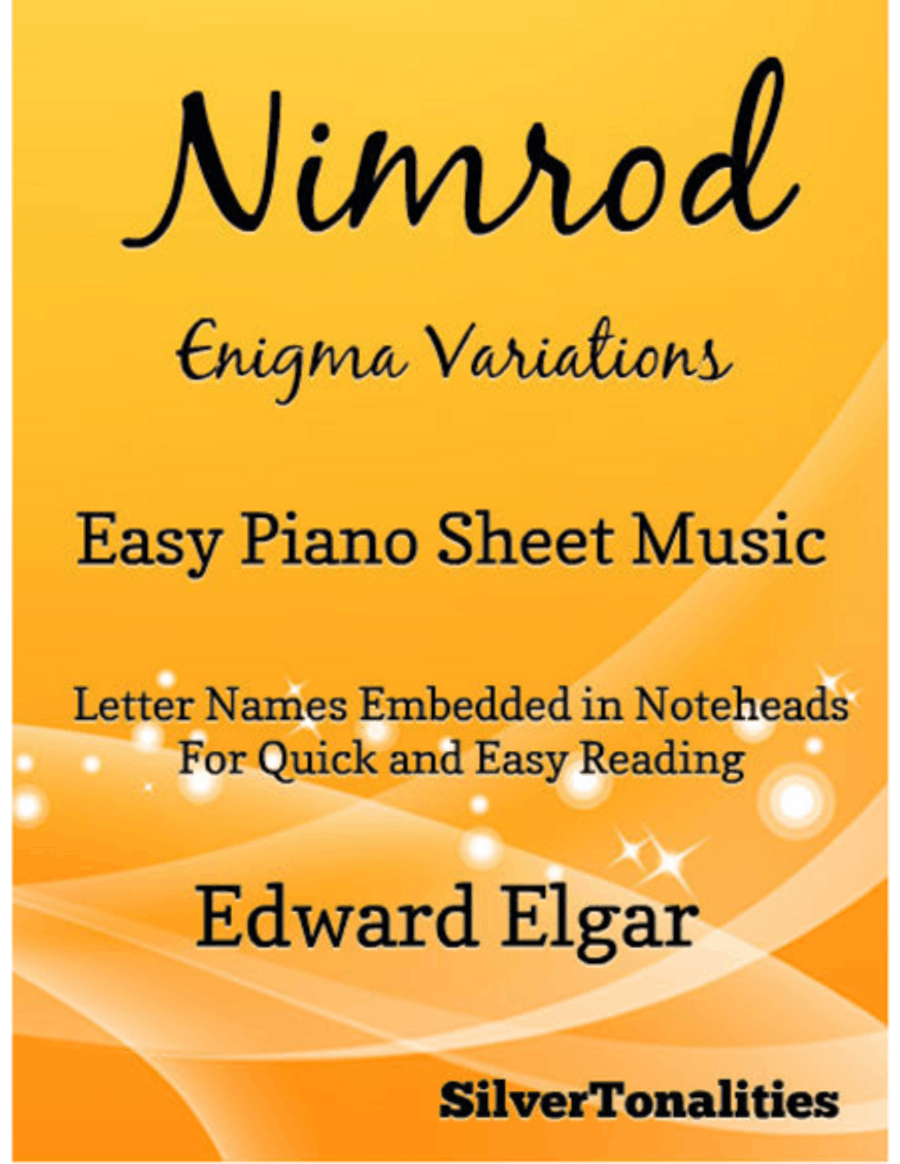 Nimrod Enigma Variations Easy Piano Sheet Music Easy Piano scores gallery preview page 1