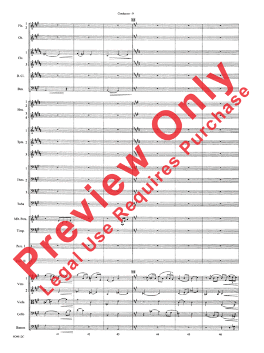 Selections from Star Wars: Episode I The Phantom Menace Full Orchestra scores gallery preview page 55