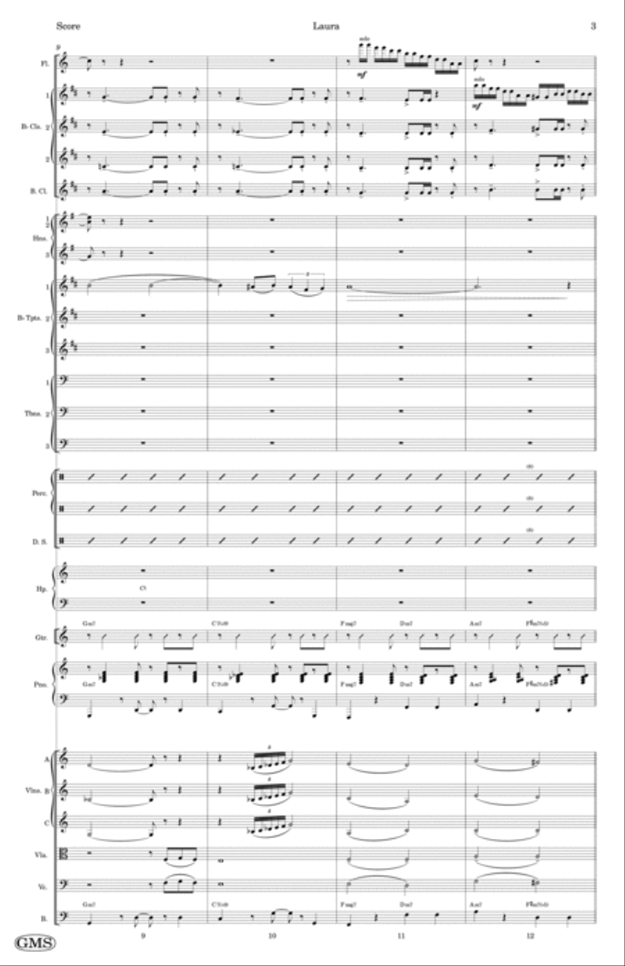 Laura Full Orchestra scores gallery preview page 3