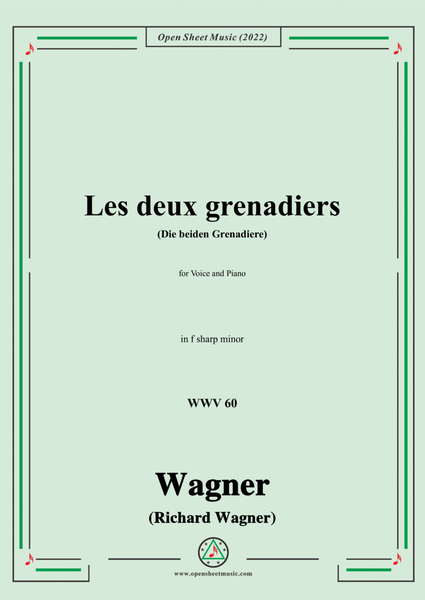 R. Wagner-Les deux grenadiers(Die beiden Grenadiere),WWV 60,in f sharp minor image number null