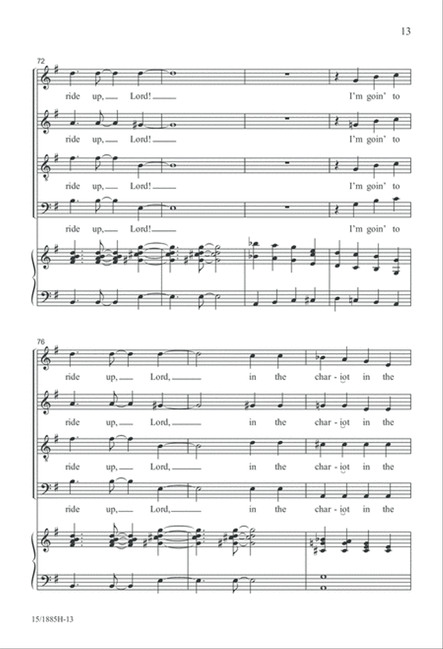 Walk the Streets of Gold Walk the Streets of Gold 4-Part scores gallery preview page 12
