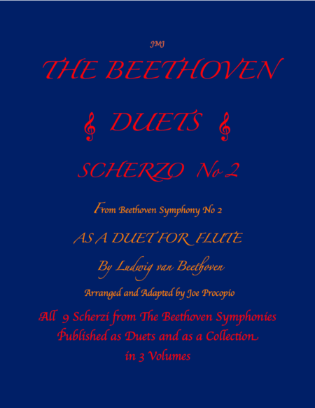 The Beethoven Duets For Flute Scherzo No. 2 image number null